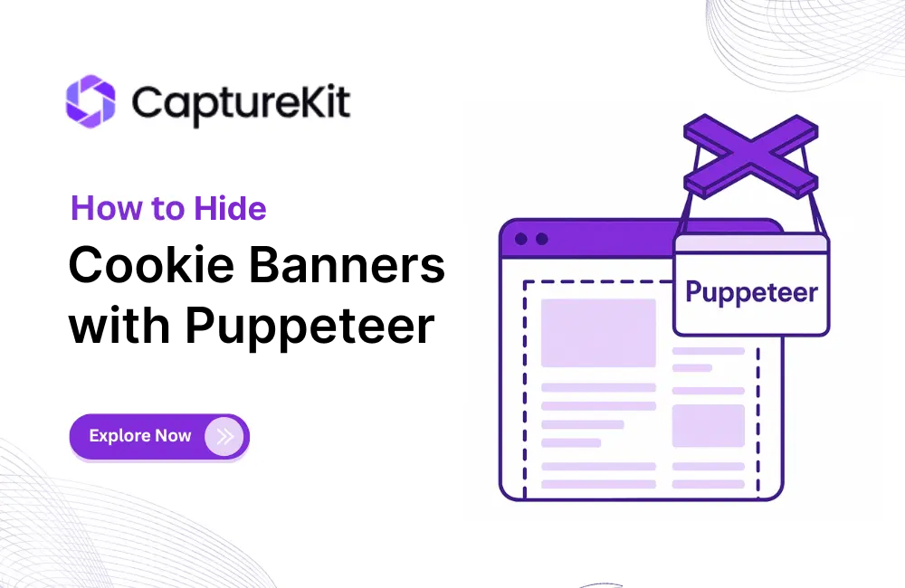 How to Hide Cookie Banners with Puppeteer - Blog | CaptureKit