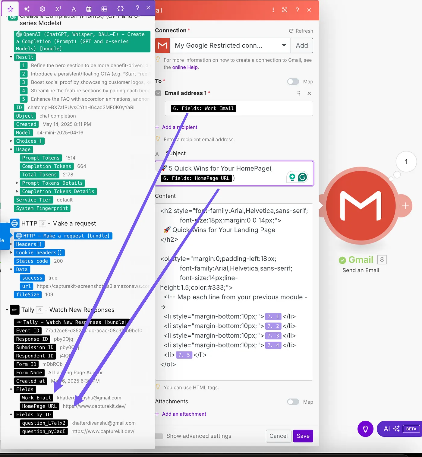 Email Module Setup