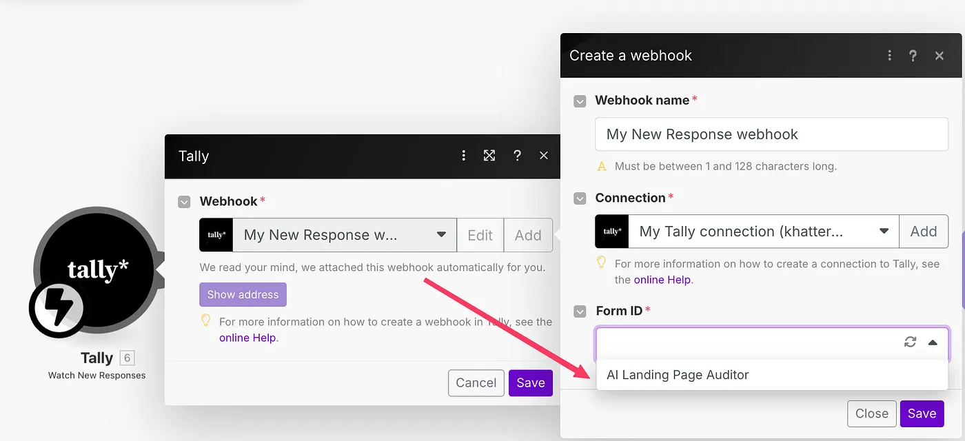 Connect Form